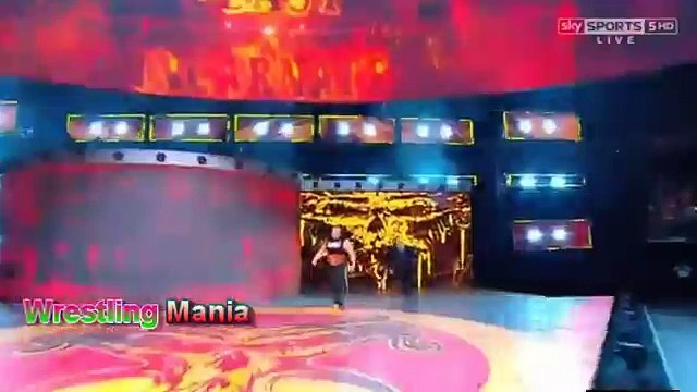 WWE Brock Lesnar confronts Samoa Joe Raw 61217 WWE Monday Night Raw Live 12 June 2017