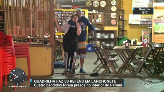 Quadrilha é presa após fazer 30 reféns durante assalto em Londrina