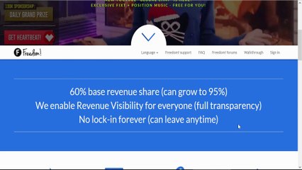 Como Aumentar a Porcentagem de Ganhos na Freedom Network