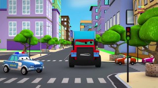 Road Rangers   Sheriff is here now   Police car song   kids song