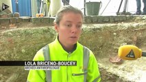 Bordeaux  - des ouvriers découvrent un cimetière mérovingien