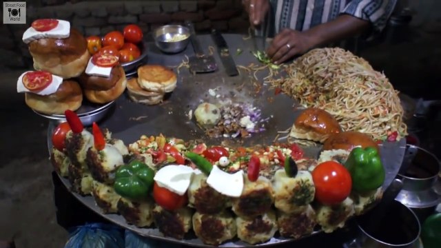 The Tastiest Burger In India and Amazing Street Foods Around The World Street Cooking Skills