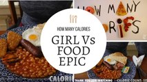 10,000 CALORIE CHALLENGE GIRL Vs FOOD EPIC CHEAT DAY