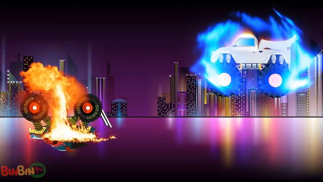 Big Truck Water Tank Truck Mixer Truck Scary Monster Trucks Construction Street Vehicles