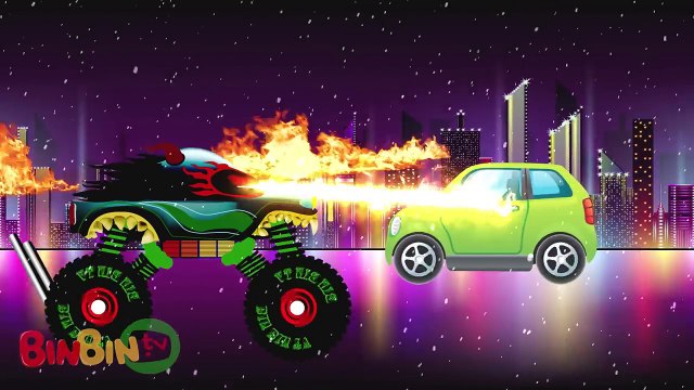 Big Trucks Mixer Truck Water Tank Truck Excavator Truck Construction Vehicles Scary Monster Truck