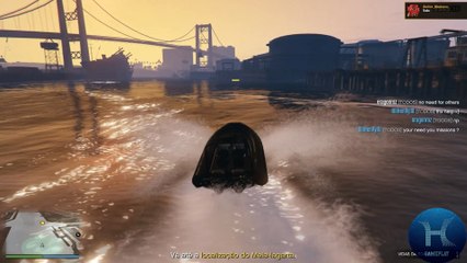 GTA V Online PC - Passando por cima - Missão DLC Tráfego de Armas - Agente 14