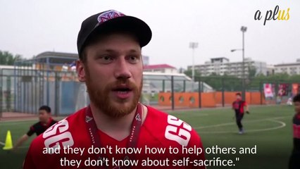 Young Chinese Play In First American Football League