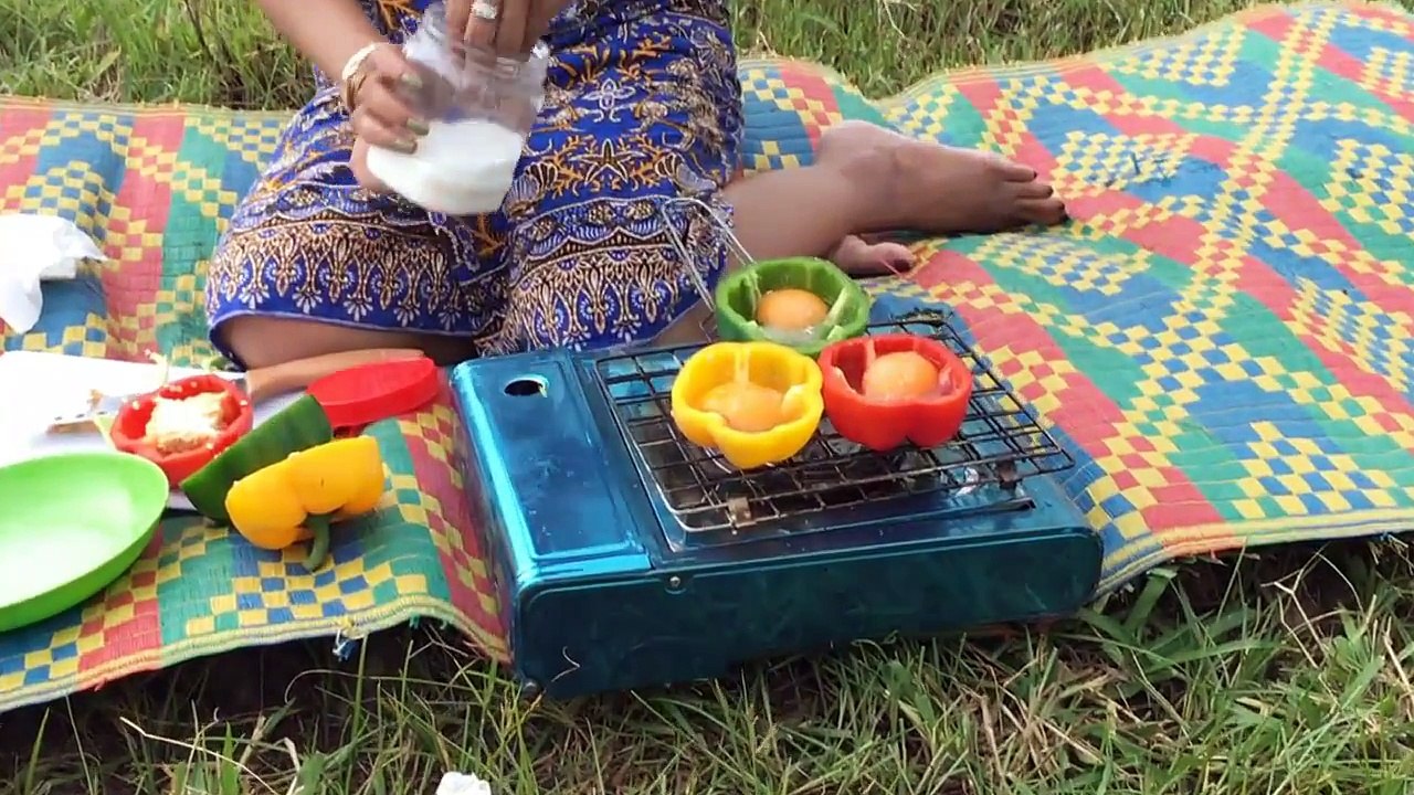 Village Food Factory Cambodia Boiled Baby Eggs Beautiful Girl Boil Babies Eggs #205