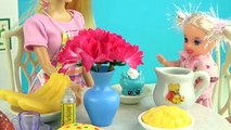 Muñecas para cocina juguete video para cocina de juguete de Barbie muñecas Barbie Steffi desarrollo