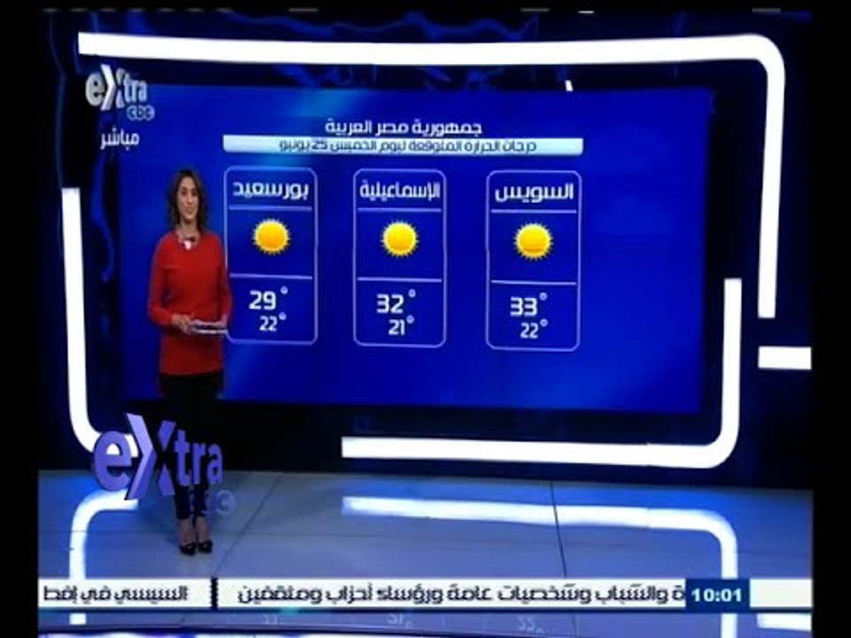 #غرفة_الأخبار | شاهد .. درجات الحرارة المتوقعة...