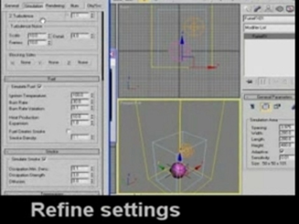 Tutorial 3ds Max - Lighting Up with FumeFX