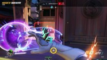 Overwatch: Overwatch: The one time I deflect a Zarya ult, Hanzo just has to steal my glory.