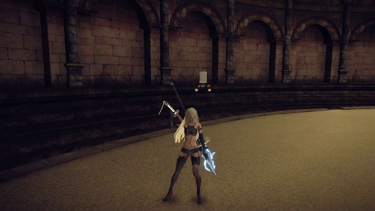 Nier Automata A2 vs 60 enemies
