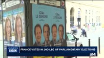 i24NEWS DESK | France votes in 2nd leg of parlementary elections | Sunday, June 18th 2017
