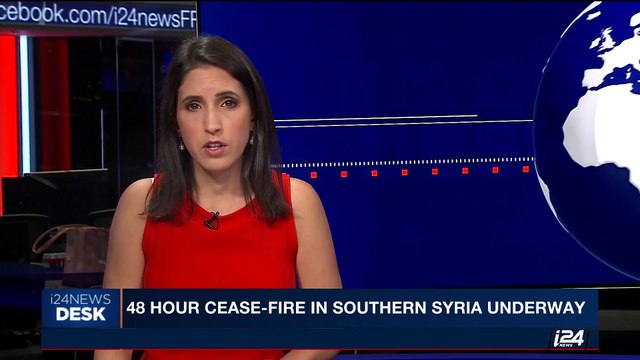 i24NEWS DESK | 48 hours cease-fire in southen Syria underway | Sunday, June 18th 2017