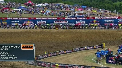 2017 Lucas Oil Pro Motocross - Rd4 High Point   450 Moto 1