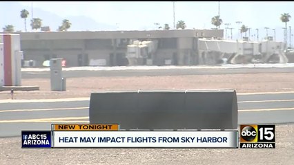 Heat expected to delay flights at American Airlines