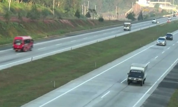 Ruas Tol Cipali Menuju Palimanan Ramai Pemudik