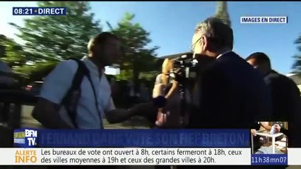 Richard Ferrand a voté dans son fief breton