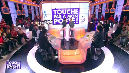 Baiser fougueux entre Franck Dubosc et le grand patron de D8 dans TPMP - 11/03/2014