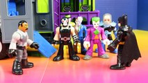 Imaginext Aur With DC Super Friends Fisher Price Batman Joker Bane And The Riddler