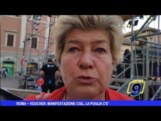 Roma |  Voucher, manifestazione Cgil: la Bat c'è