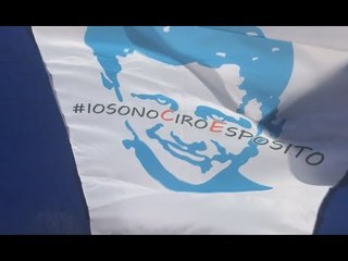 Napoli - #IosonoCiroEsposito, corteo contro lo sconto di pena per De Santis (17.06.17)