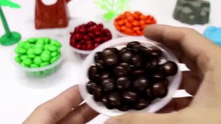 Learning Colors for Children with M&M Candy and The Goo