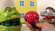 Shrek et le Singe Slime Putty et Boules Mesh Anti-Stress Mesh Squishy Balls