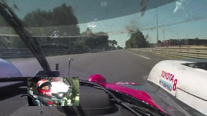 24 Heures du Mans: Nakajima sur sa Toyota #8 en pleine puissance