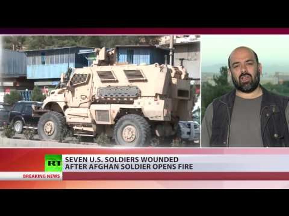 7 US soldiers injured in inside attack at Afghan military camp