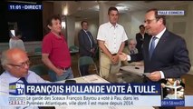 VIDÉO - François Hollande a voté à Tulle