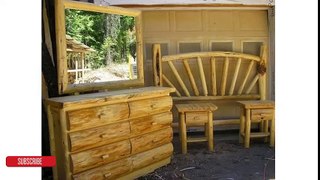 Log Bedroom Furniture - Dark Oak Furniture