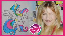 Coloring Book for kids - My Little Pony Friendship is Magic Princess Celestia