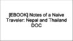 [IOBg2.!B.e.s.t] Notes of a Naive Traveler: Nepal and Thailand by Jennifer S. Alderson [R.A.R]