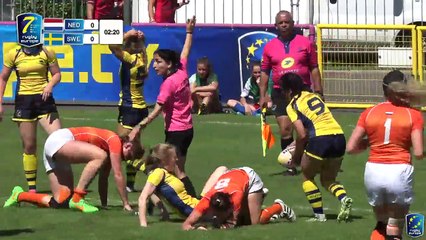 REPLAY NETHERLANDS SWEDEN RUGBY EUROPE WOMEN'S SEVENS GRAND PRIX SERIES 2017 - MALEMORT - ROUND 1 (25)