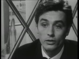 Interview Alain Delon tournage Mélodie en sous-Sol 1963