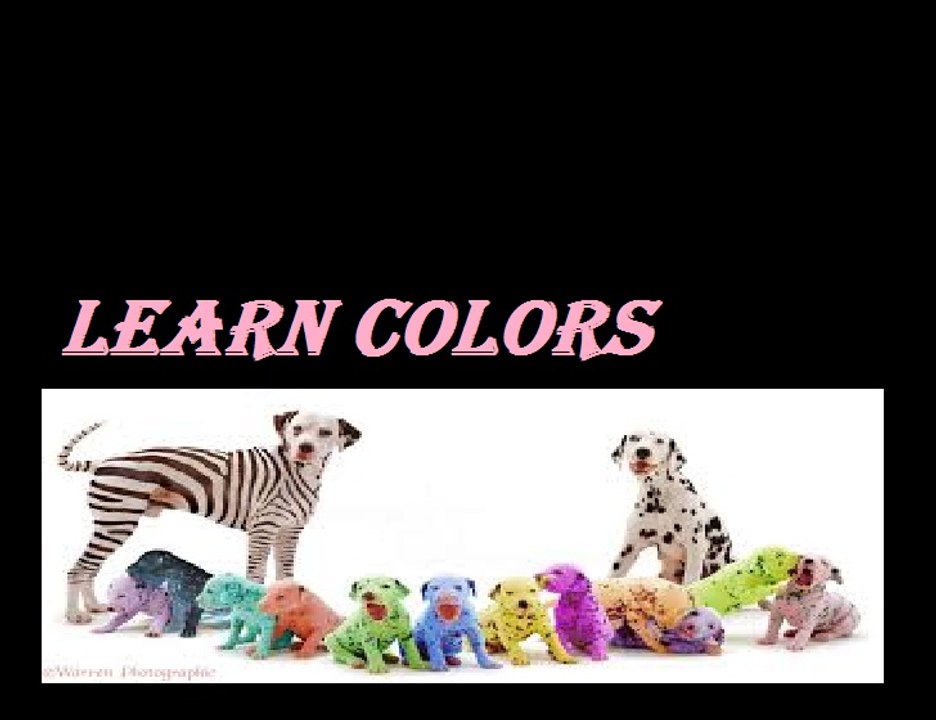 Learn Colours For Toddlers