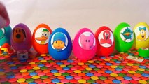 Surprise eggs unboxing toys Pocoyo and friends eggs surprise toys huevos sorpresa con juguete