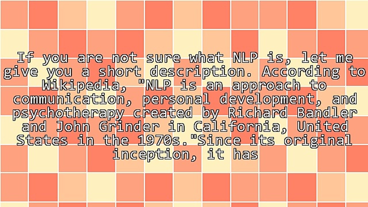 Can You Use NLP (Neuro Linguistic Programming) In Sales?