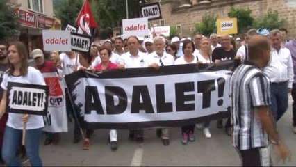 CHP İzmir Teşkilatından Manisa'da "Adalet Yürüyüşü"