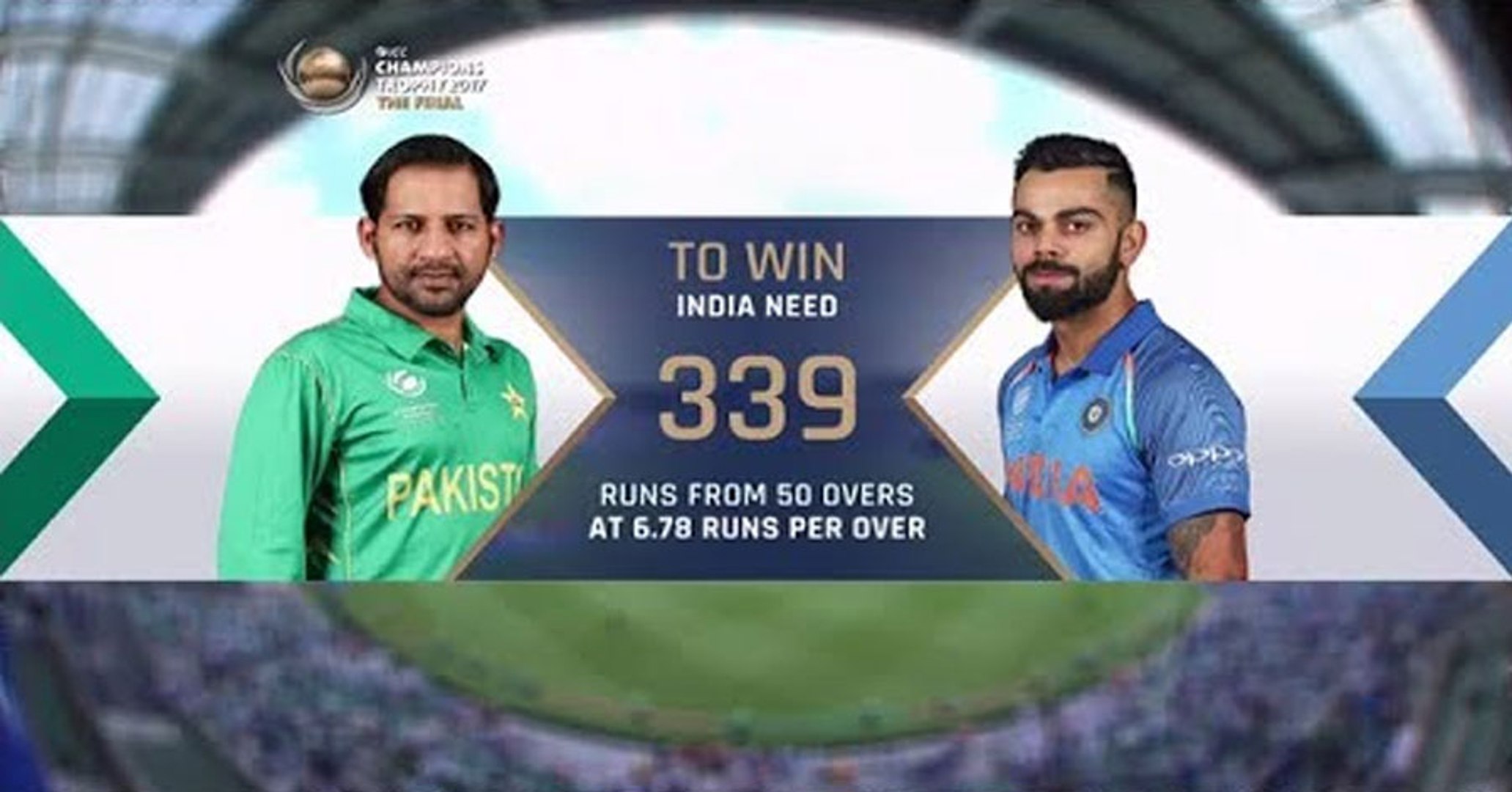 nogle få yderligere udmelding ICC Champion Trophy Final 2017 Pakistan VS India Full Highlits - video  Dailymotion