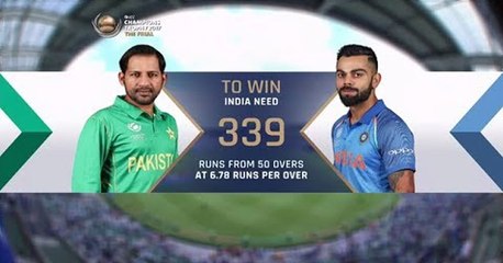 Lavet en kontrakt Vanærende Folkeskole ICC Champion Trophy Final 2017 Pakistan VS India Full Highlits - video  Dailymotion