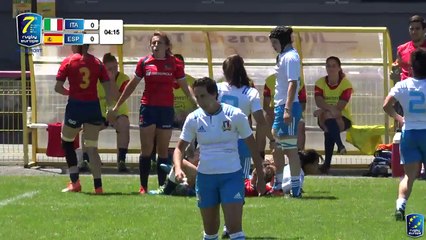 REPLAY ITALY SPAIN - RUGBY EUROPE WOMEN'S SEVENS GRAND PRIX SERIES 2017 - MALEMORT - ROUND 1 (27)