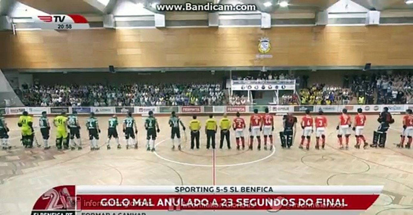 Hóquei em Patins  Sporting CP 5-5 SL Benfica