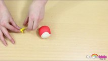 Make Play Doh Angry Birds with HooplaKidz How To _ Learn Amazing Crafts with Play Doh Videos