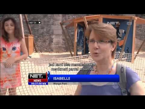 Pantai Buatan di Paris yang Tak Kalah Cantik dengan Pantai Asli -NET24