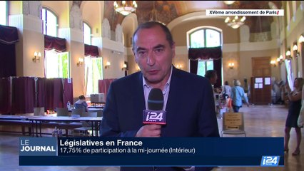 Législatives en France: 17,75% de participation à la mi-journée