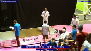 FDJ - N1 - Epée Hommes par équipes Lyonnais 1 vs Ile de France Ouest 1