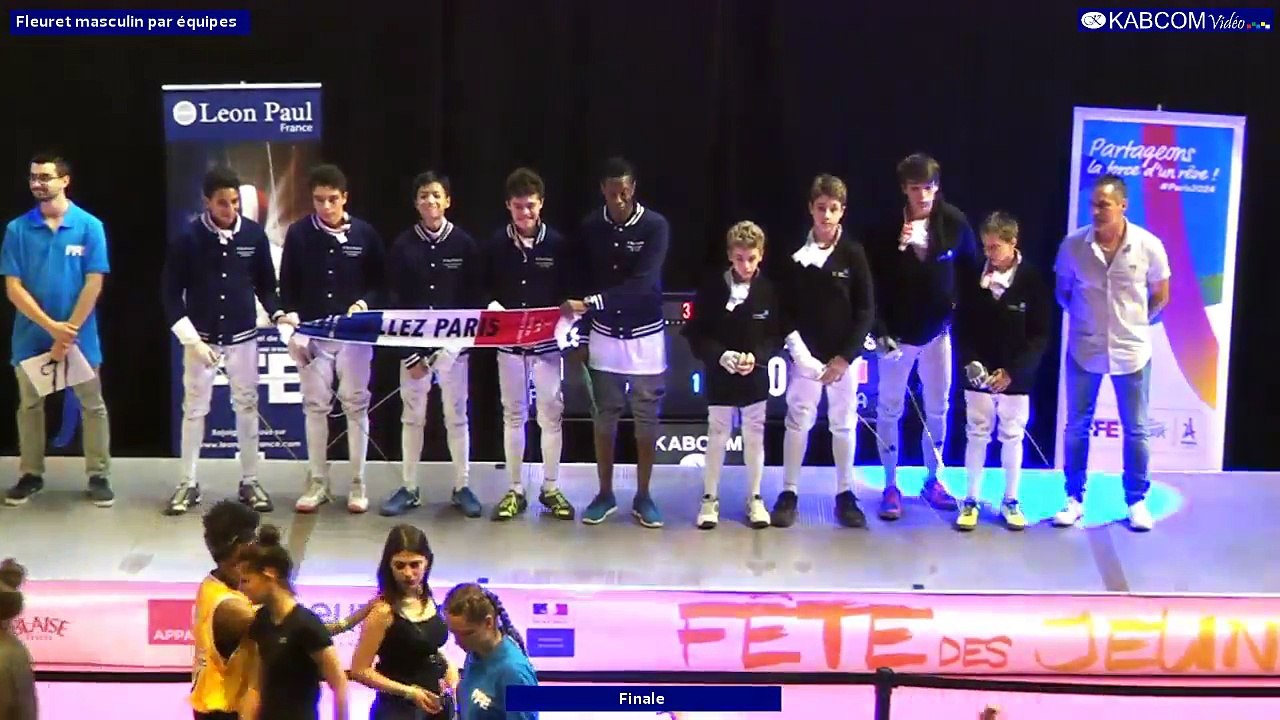 FDJ - N1 - Fleuret Hommes par équipes Lyonnais vs Paris